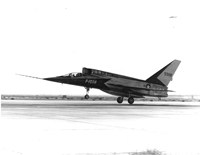 F-107A takeoff in California